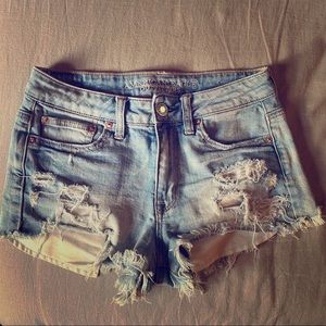 American Eagle high rise festival short. Size 4
